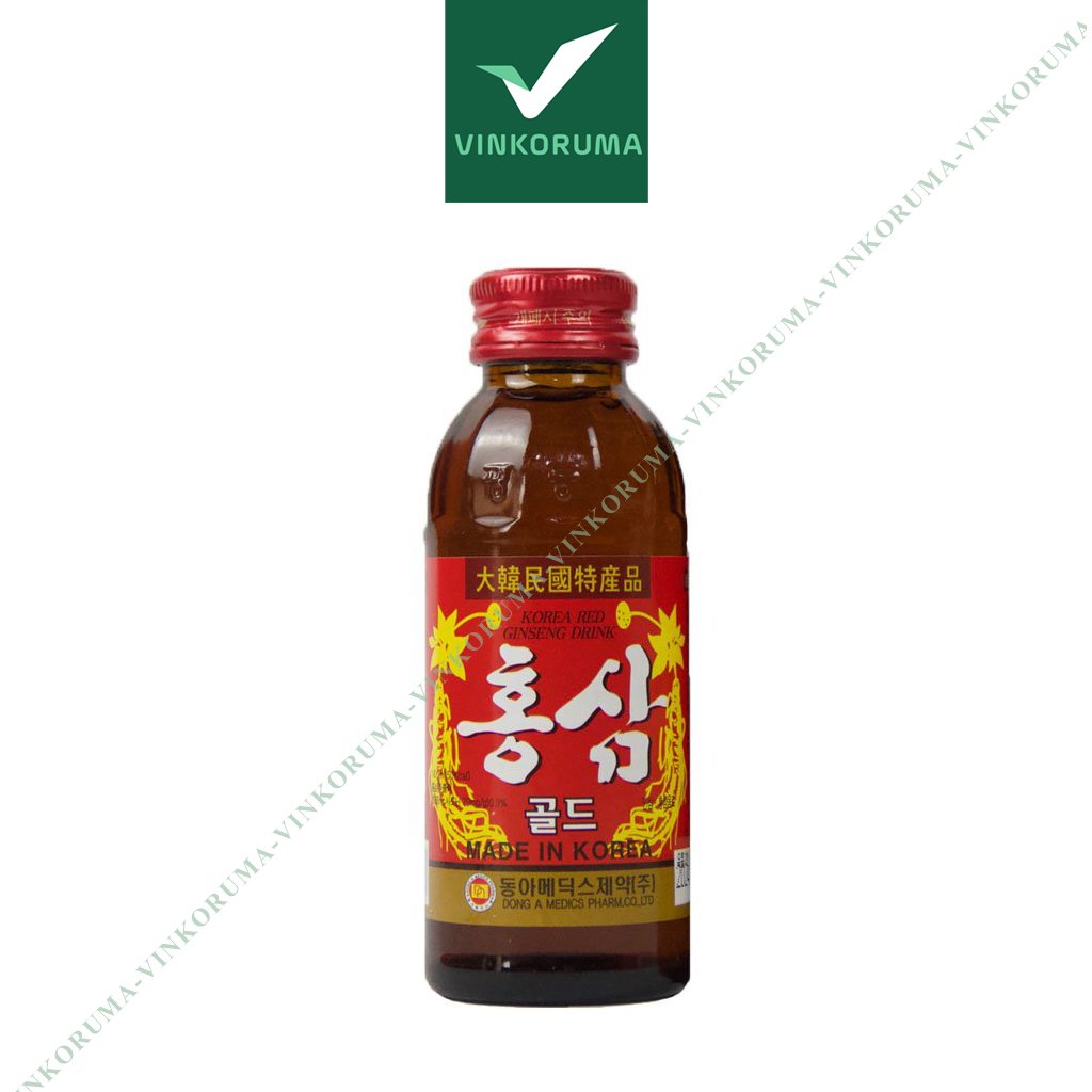 Nước hồng sâm Korean Red Ginseng, Nước uống tinh chất hồng sâm DONG A