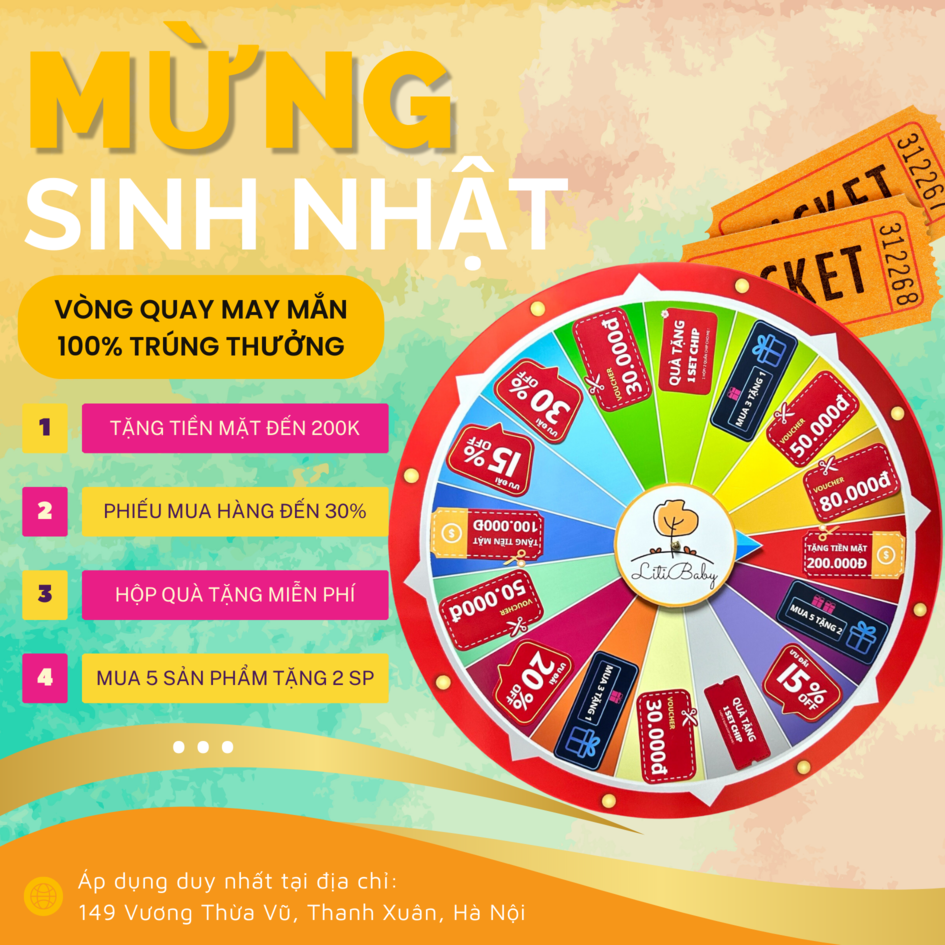 MỪNG SINH NHẬT VÀNG  QUAY TRÚNG 100  Hoang Yen Cuisine