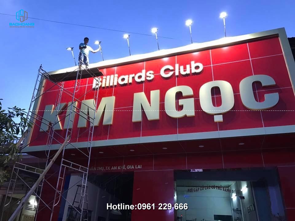 Làm biển quảng cáo tại Ba Đình