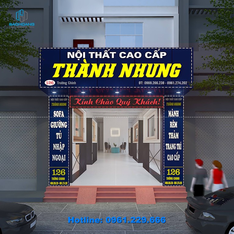 Làm biển quảng cáo tại Thanh Xuân