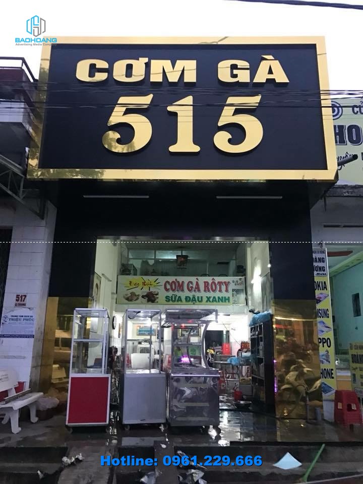 Làm biển quảng cáo tại Đội Cấn