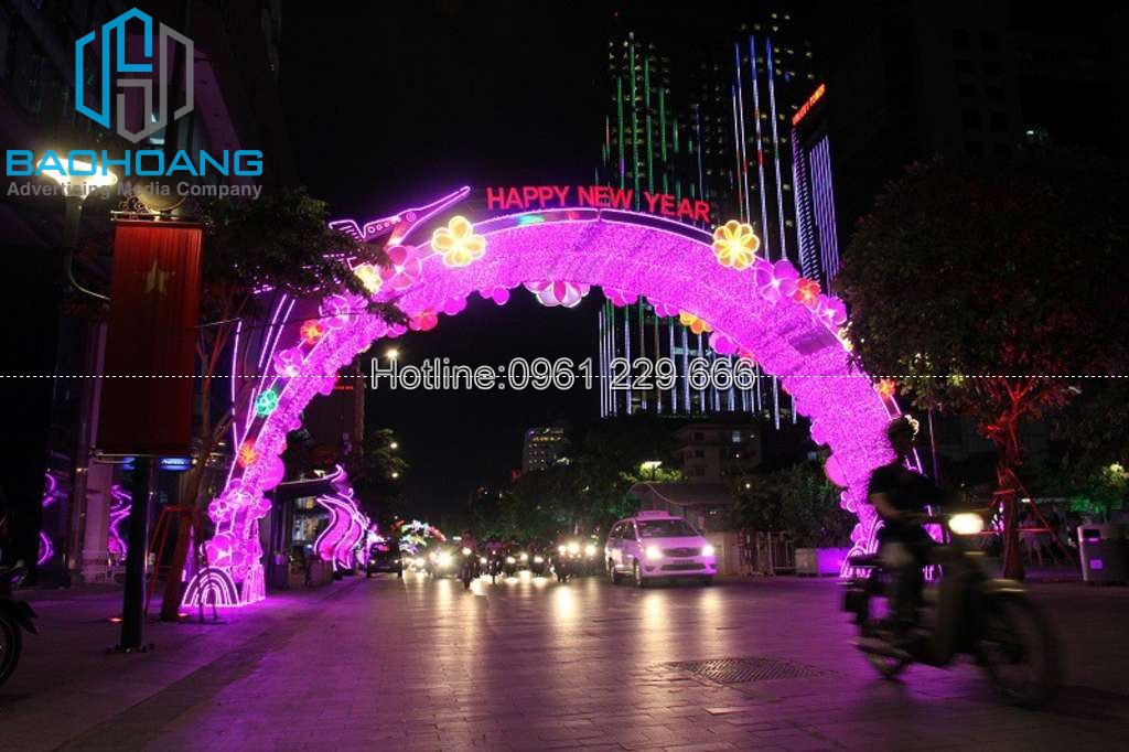 Led trang trí đô thị