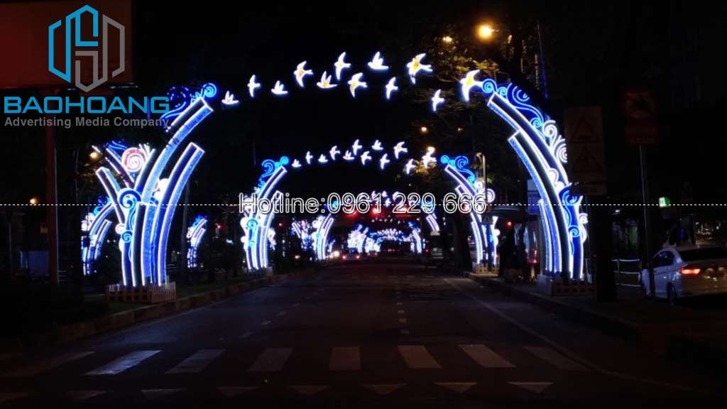 Led trang trí đô thị