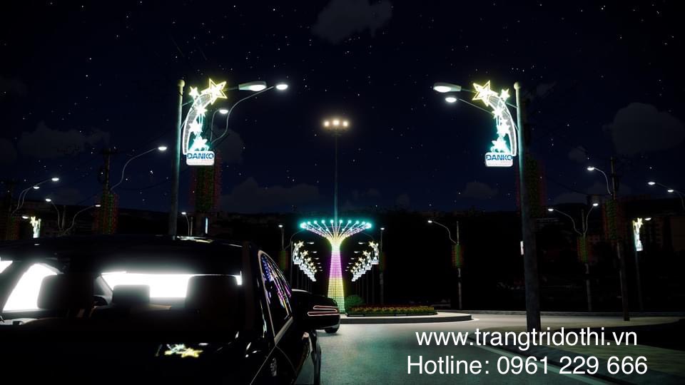 Trang trí đô thị led