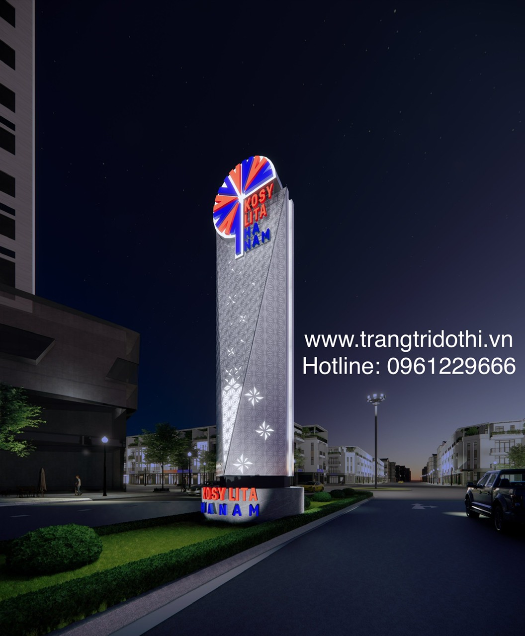 Trang trí đô thị đẹp