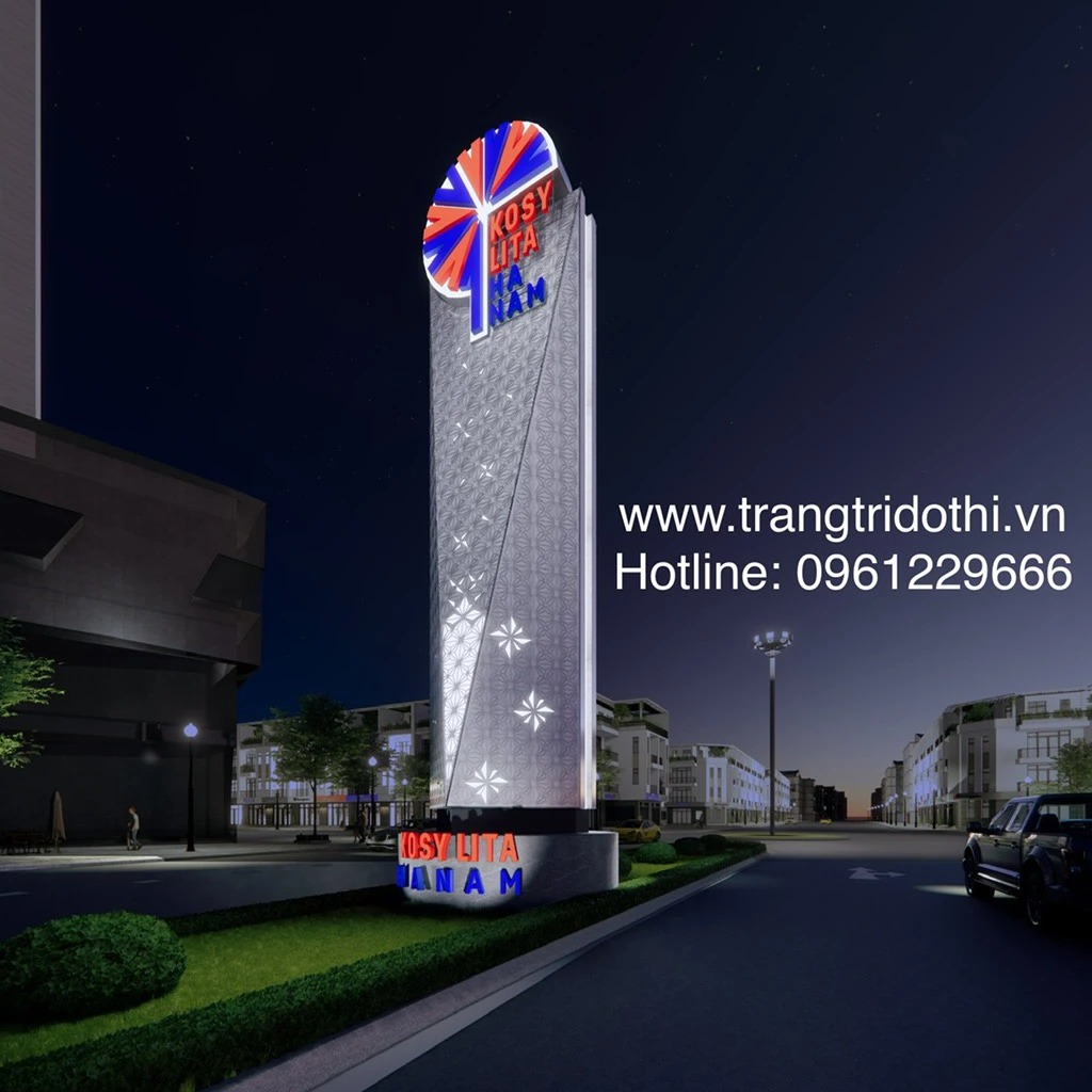 Trang trí đô thị led