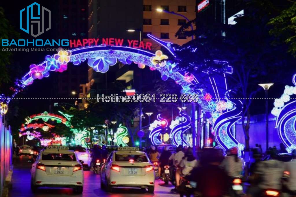 Led trang trí đô thị