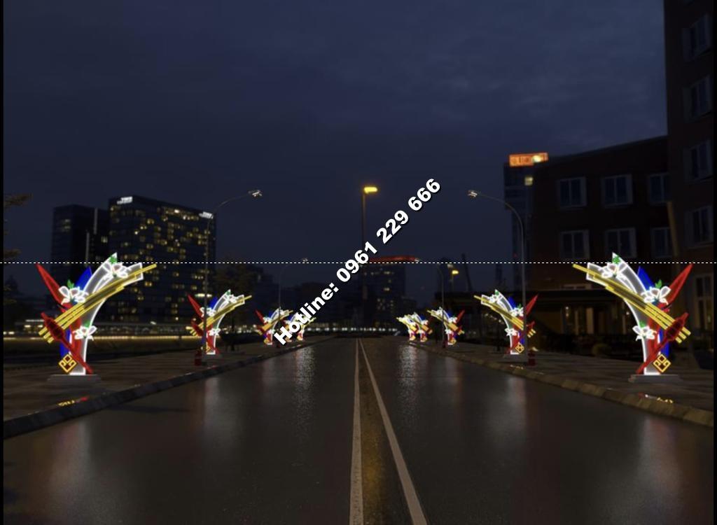 Trang trí đô thị led