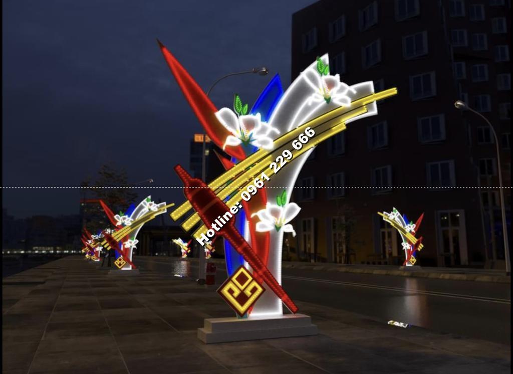 Trang trí hoa văn đường phố