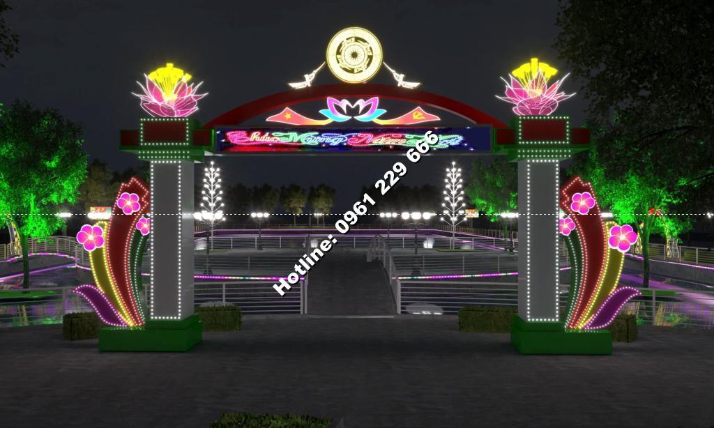 Trang trí công viên