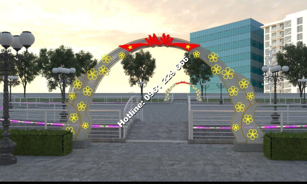 Led trang trí đường phố