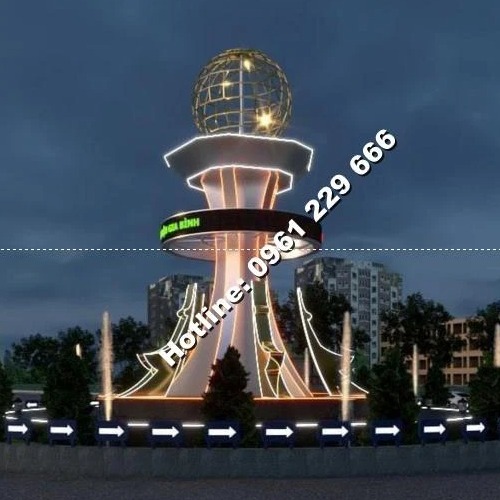 Trang trí công viên