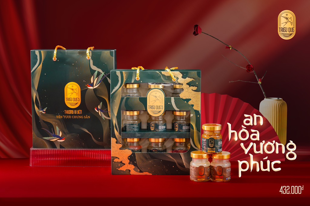 [SET 6] AN HÒA VƯƠNG PHÚC (6 hũ yến chưng sẵn)