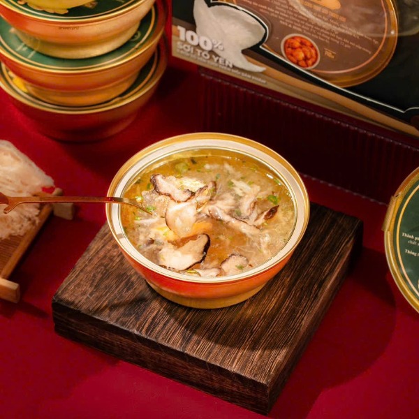 SET XUÂN Ý CÁT TƯỜNG - Hộp 3 Chén Soup Yến Ăn Liền