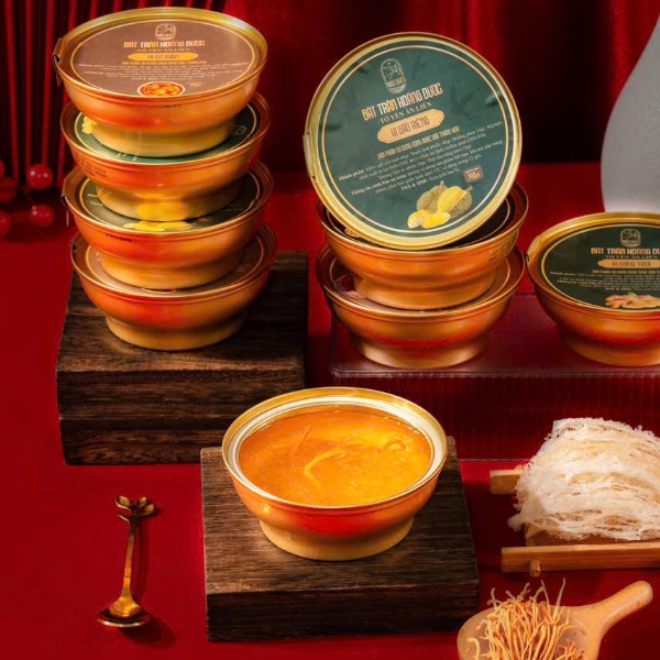 LỤC BẢO PHÚ QUÝ -  Hộp Cao Cấp 6 Chén Soup Yến Ăn Liền 140ml