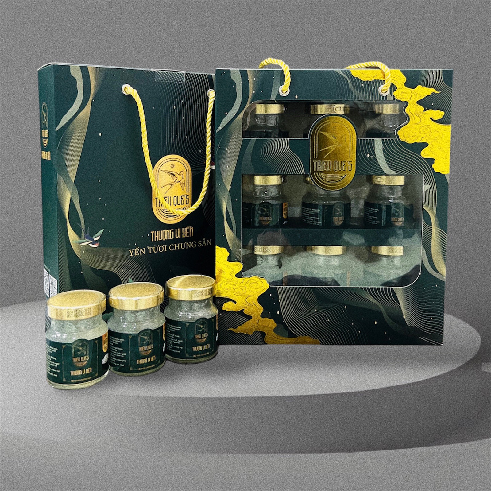 [SET 9] AN HÒA VƯƠNG PHÚC (9 hũ yến chưng sẵn)