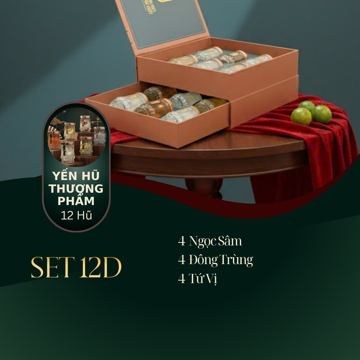 THẬP NHỊ THƯỢNG PHẨM - 12 Yến Hũ Thượng Phẩm