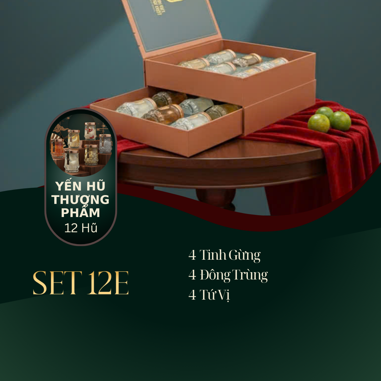 THẬP NHỊ THƯỢNG PHẨM - 12 Yến Hũ Thượng Phẩm