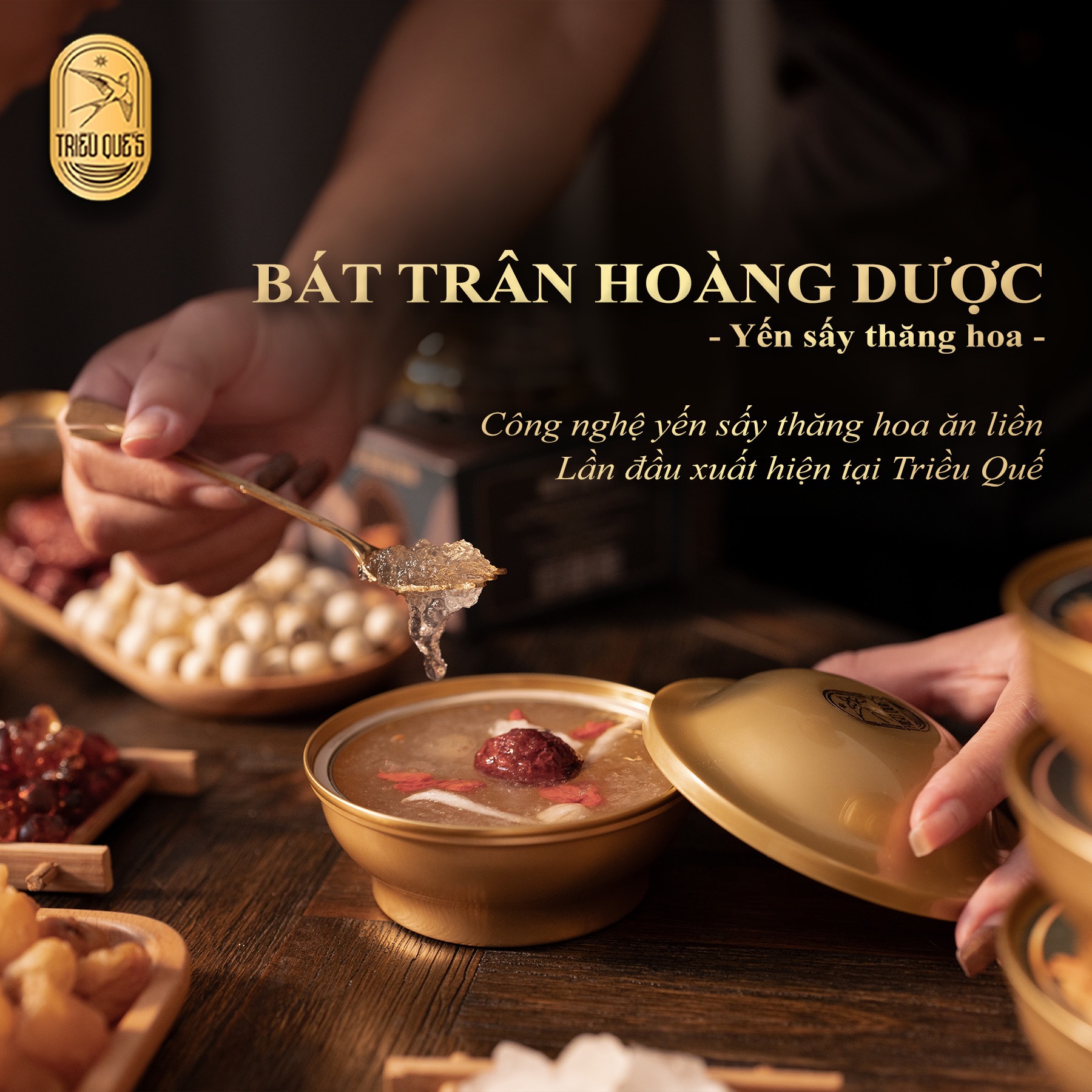 KIM YẾN TỰ TÂM -  Hộp Cao Cấp Soup Yến ăn liền 140ml & Yến Tự Sôi 140ml