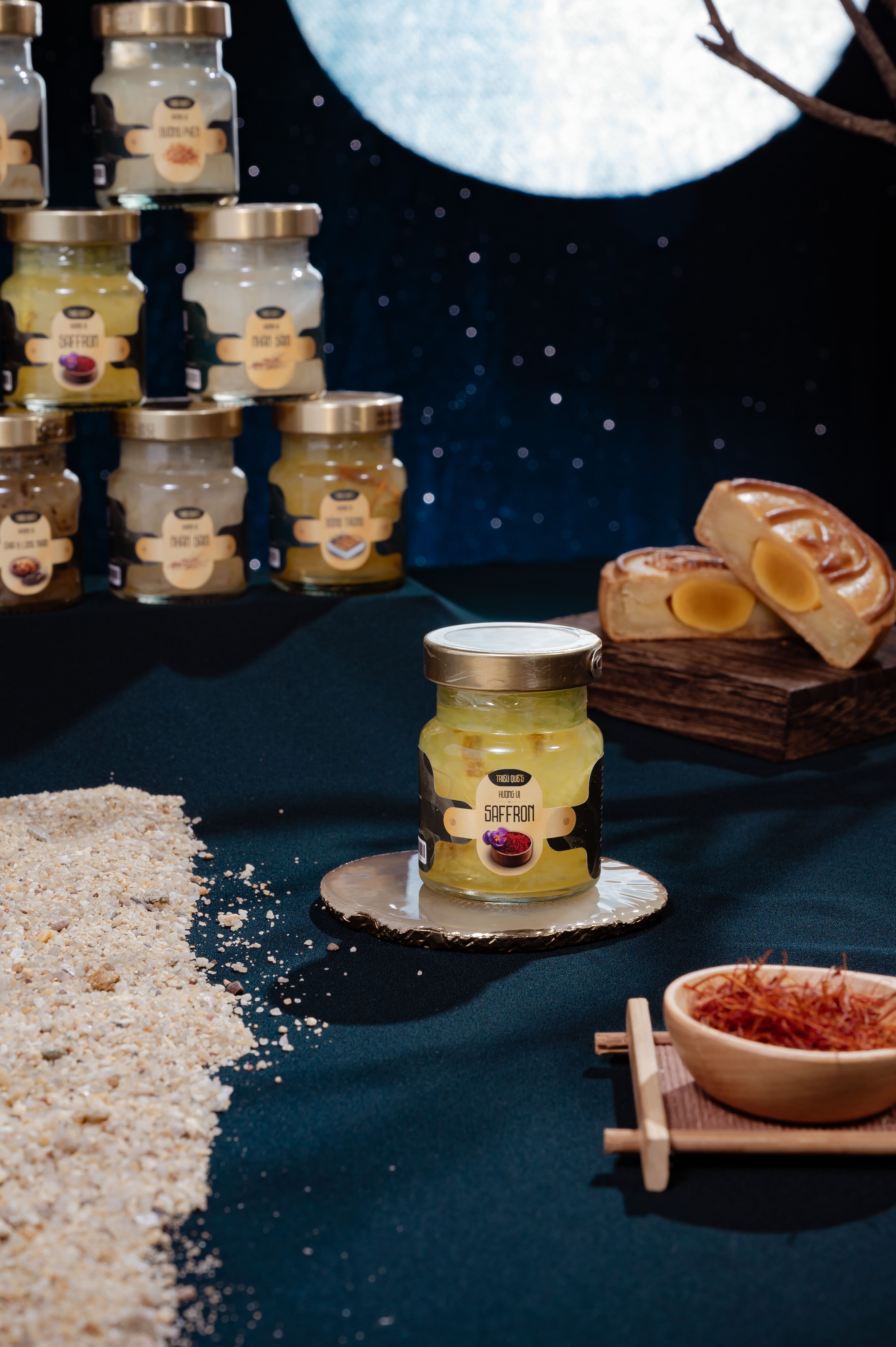 NGUYỆT TRIỀU THƯỢNG UYỂN -  Hộp Cao Cấp Yến Tự Sôi 140ml, Soup Yến ăn liền 140ml & Hũ Yến Chưng Sẵn 70ml