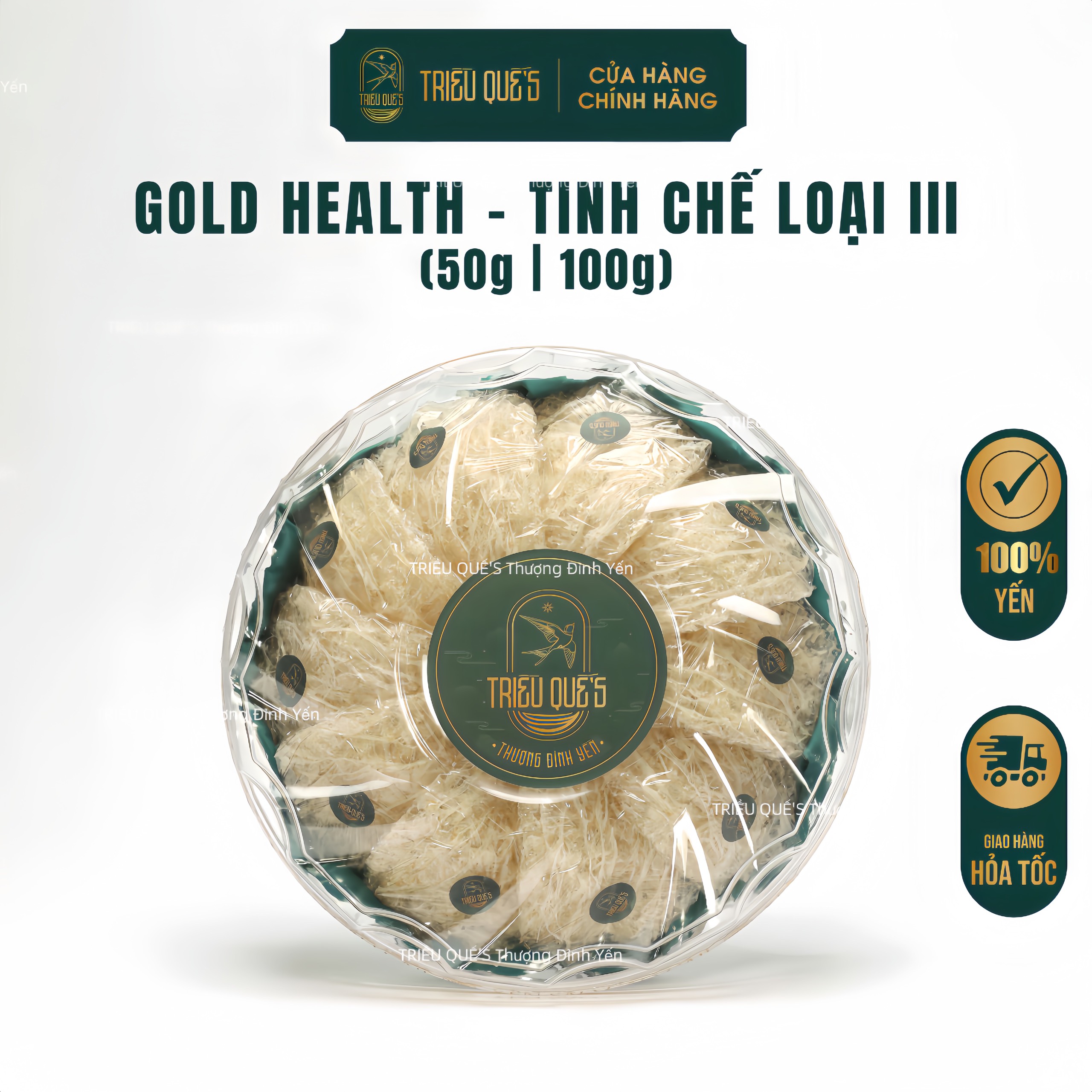 GOLD HEALTH | TỔ YẾN TINH CHẾ (LOẠI 3)
