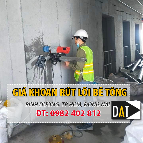đơn giá khoan rút lõi bê tông