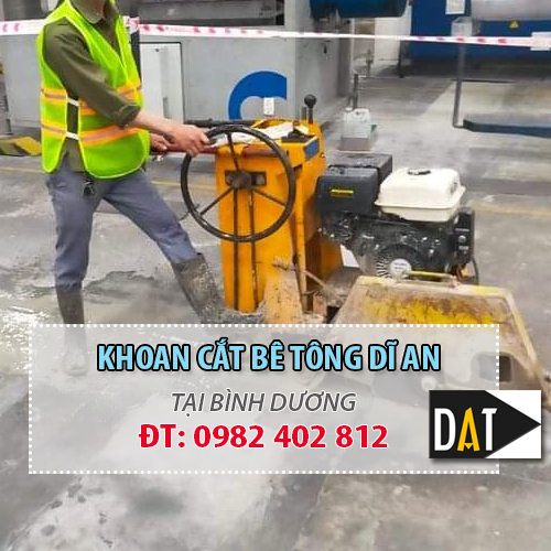 khoan cắt bê tông dĩ an
