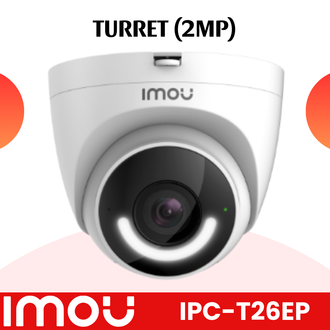 Camera Cố Định Trong Nhà IMOU Turret (2MP)