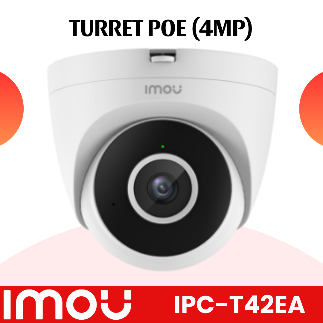 Camera Cố Định Trong Nhà IMOU Turret PoE (4MP)