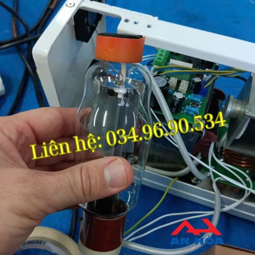Thay đèn điều khiển gia nhiệt cho Máy hàn dây túi máu , Model: Sealcom-B