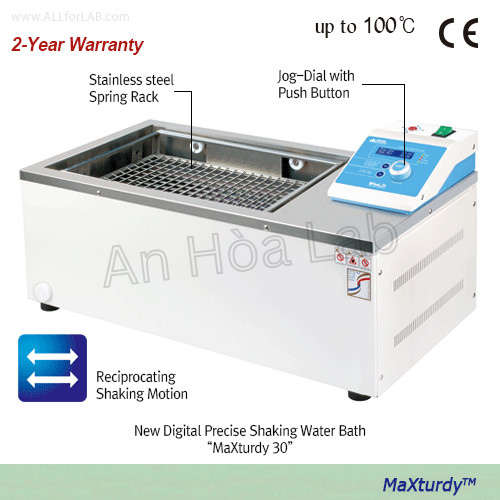 BỂ CÁCH THỦY LẮC 45L, MODEL: MAXTURDY TM 45, HÃNG: DAIHAN/HÀN QUỐC