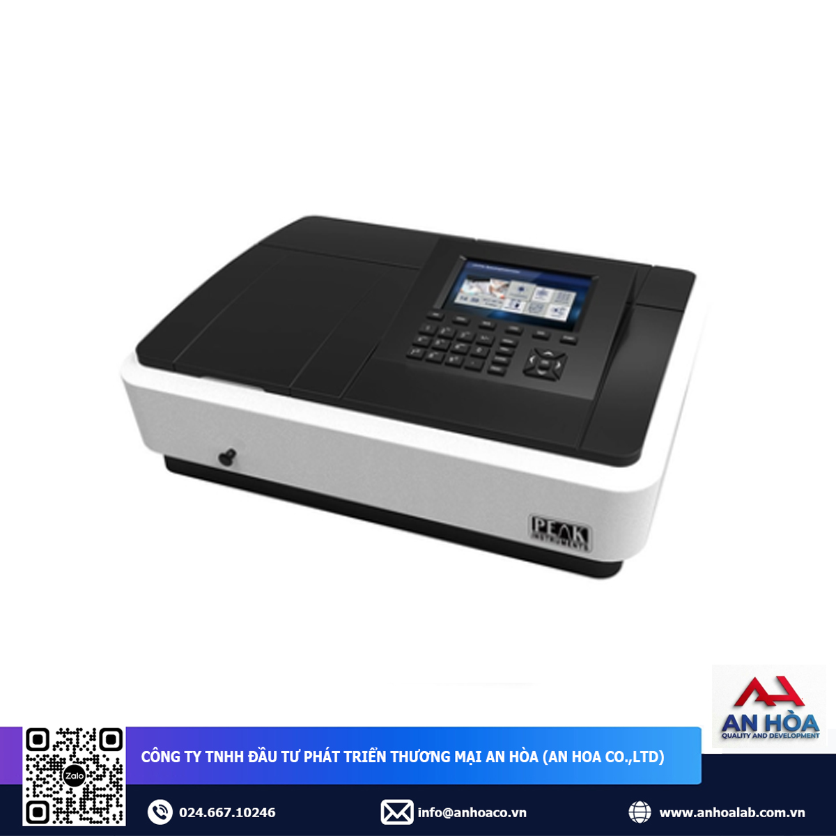 Máy quang phổ UV-VIS 2 chùm tia Model: C-7200 / Peak