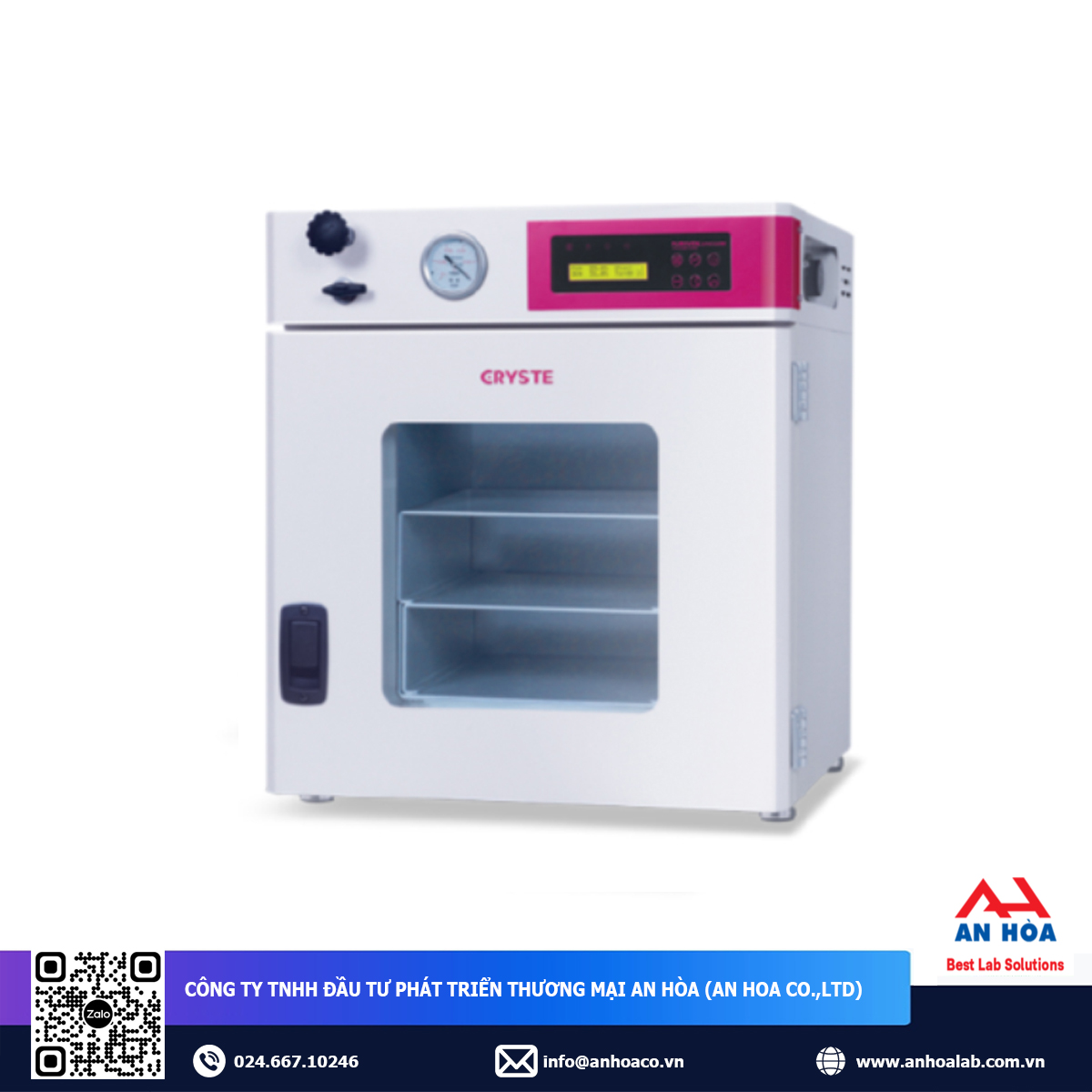 Tủ sấy chân không 27 lít / Model: PURIVEN VACUUM 27  / NOVAPRO