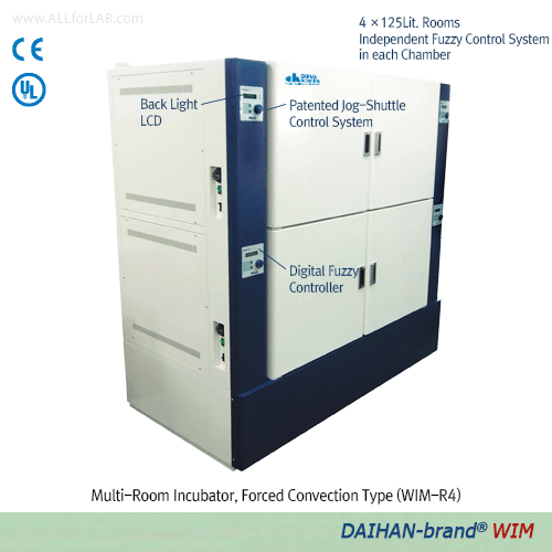 TỦ ẤM ĐỐI LƯU CƯỠNG BỨC (125L x 4 BUỒNG). MODEL: WIM-4. HÃNG: DAIHAN/HÀN QUỐC