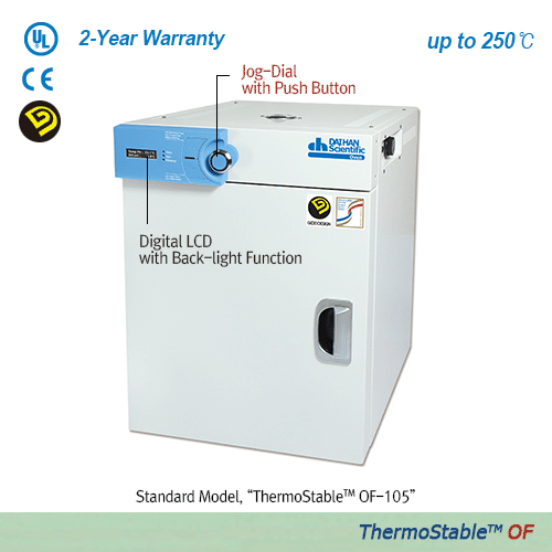 TỦ SẤY ĐỐI LƯU CƯỠNG BỨC 50 lít. MODEL: OF-50. HÃNG: DAIHAN/HÀN QUỐC