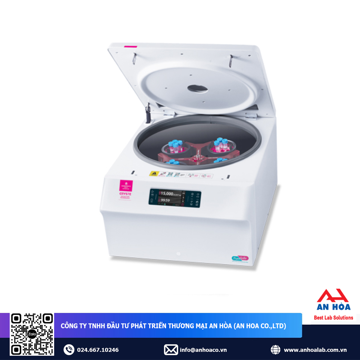 MÁY LY TÂM LẠNH ĐA NĂNG / Model: VARISPIN 15 / NOVAPRO