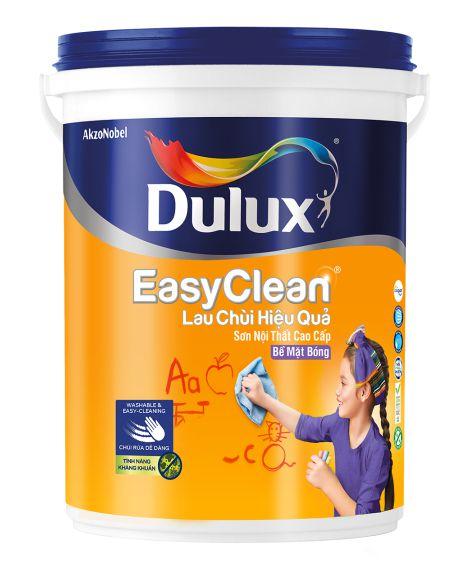 Dulux Easyclean Lau Chùi Hiệu Quả Bề Mặt Bóng