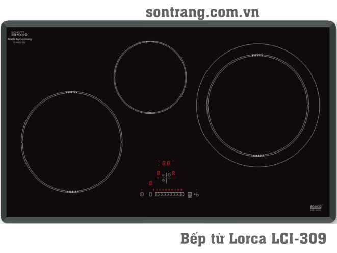 Bếp từ ba vùng nấu Lorca LCI-309