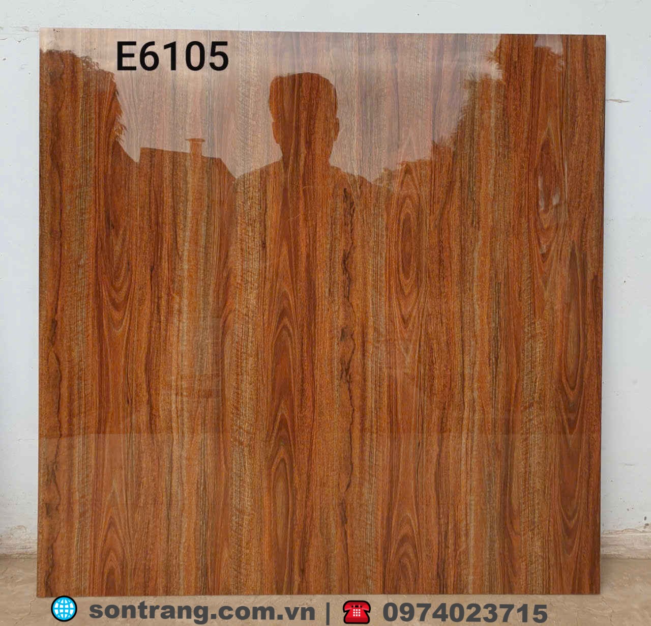 Gạch Porcelain 60x60 Mikado E6105 Eleven Vân gỗ bóng