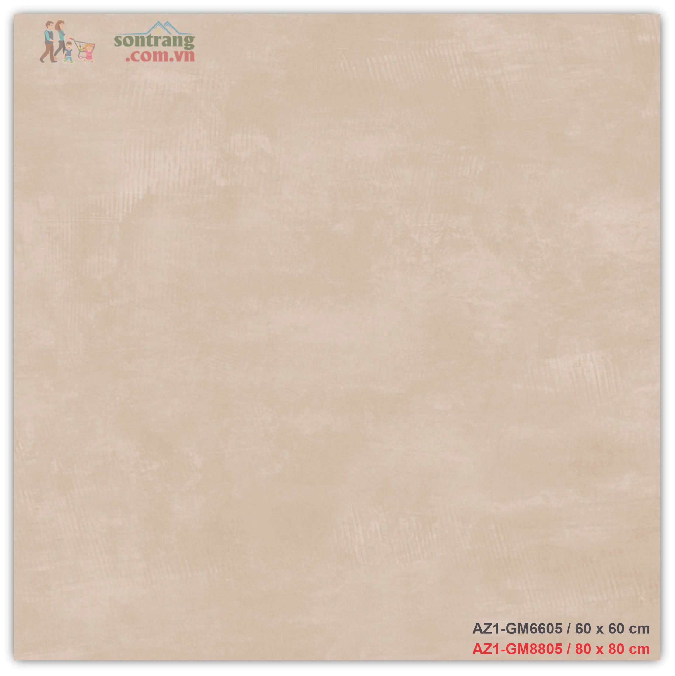 Gạch lát 80x80 Eurotile Viglacera: Arizona AZ1-GM8805