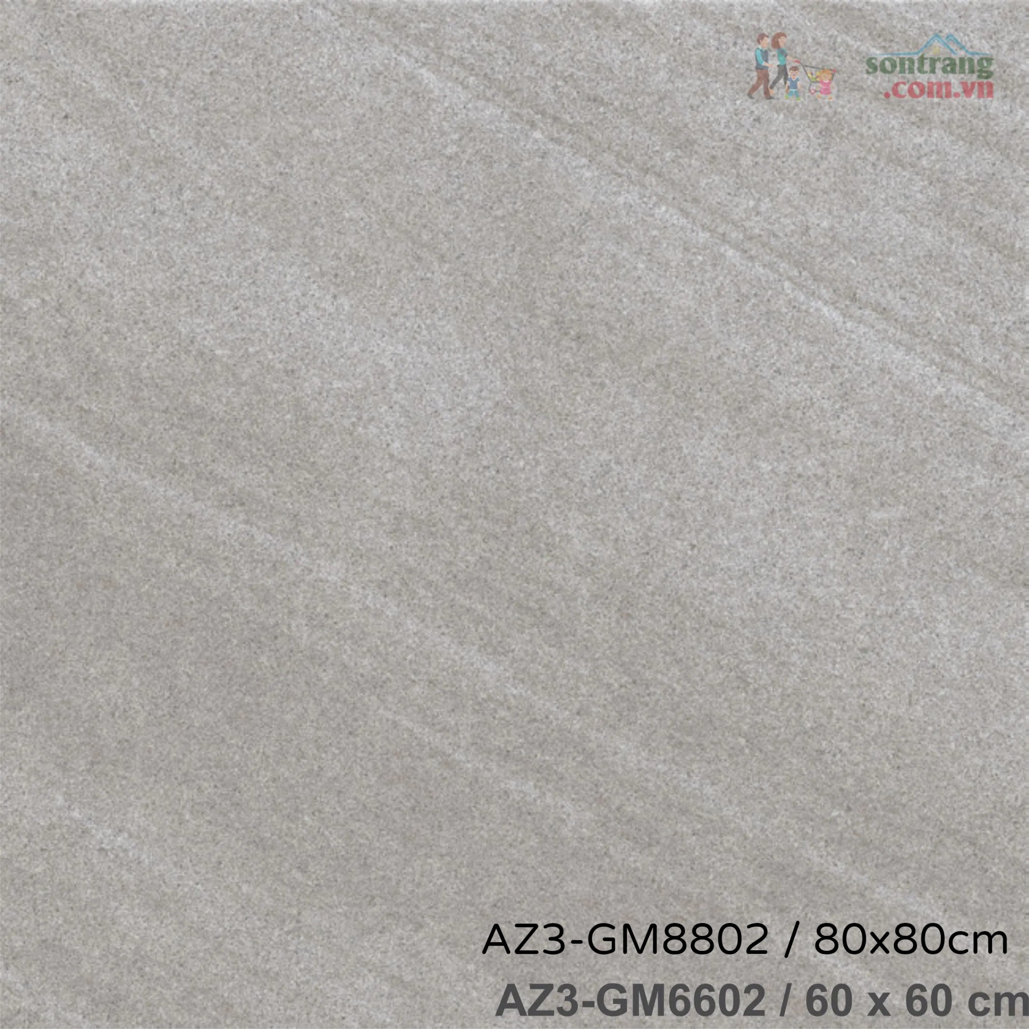 Gạch lát 80x80 Eurotile Viglacera: Arizona AZ3-GM8802