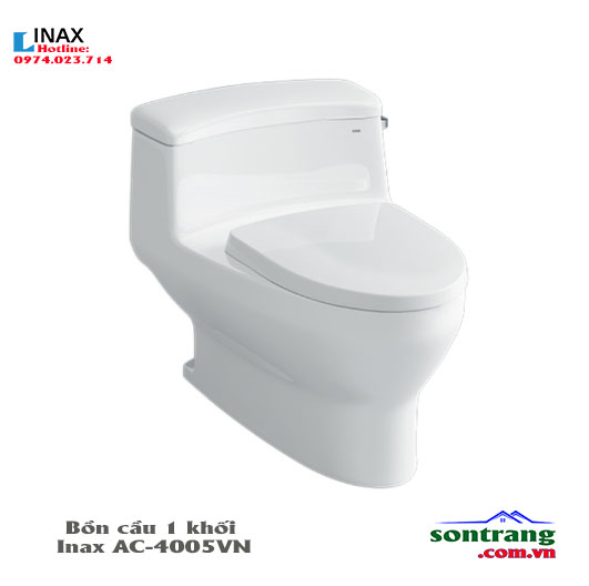 Bồn cầu 1 khối Inax AC-4005VN 1 khối xả gạt