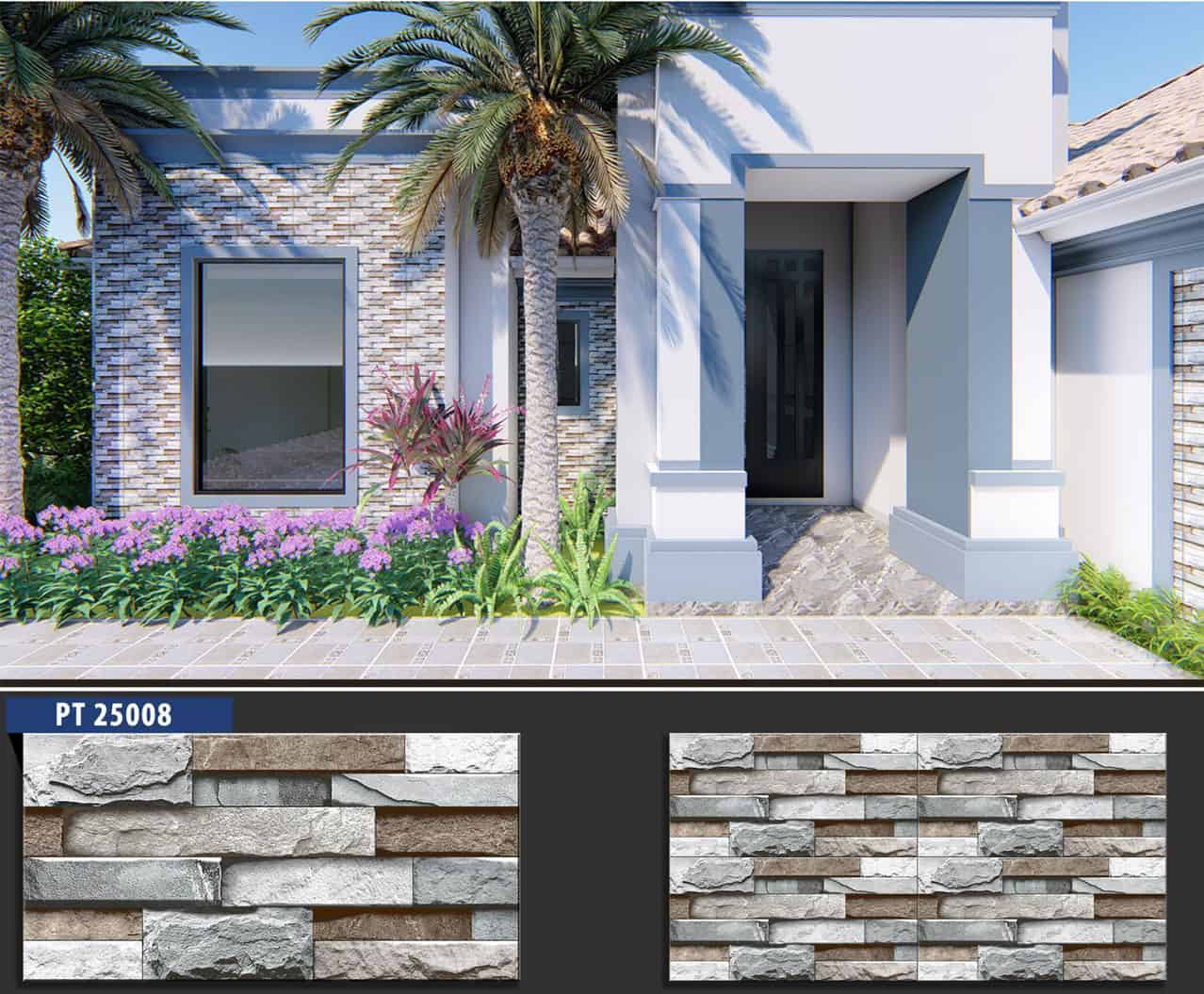 Gạch ốp tường trang trí CMC PT 25008