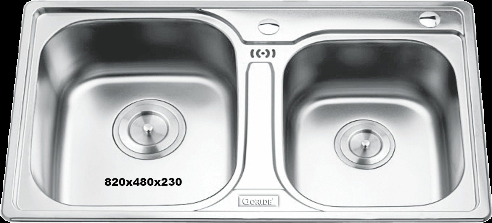 Chậu INOX 304 GORLD GD-5404 KT 820x480x230