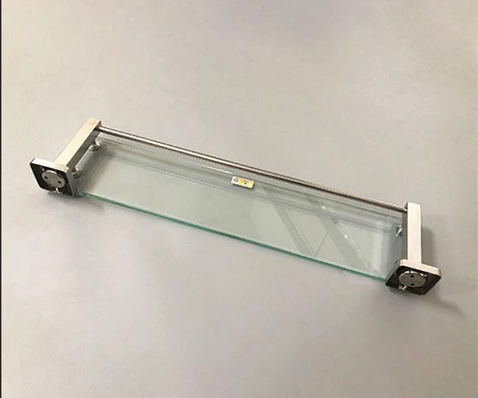 Kệ kính INOX Vuông KT 55x140cm