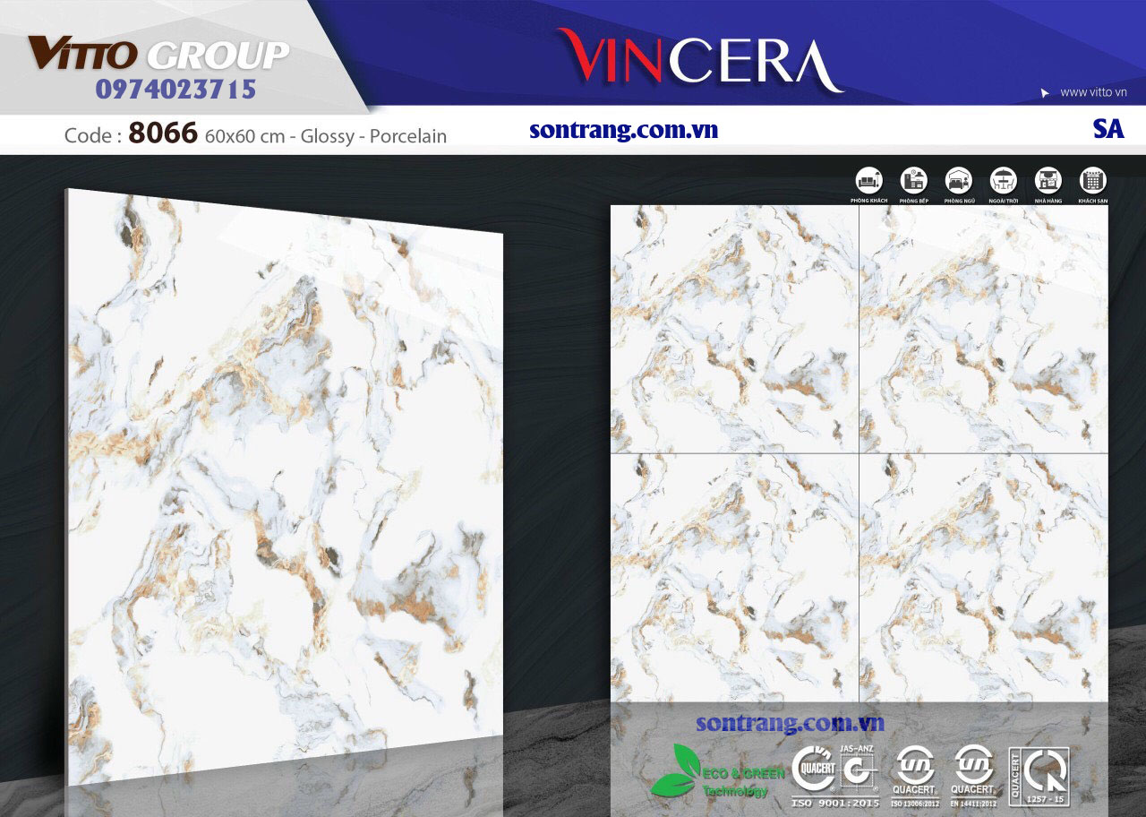 Gạch lát VINCERA 60x60 8066