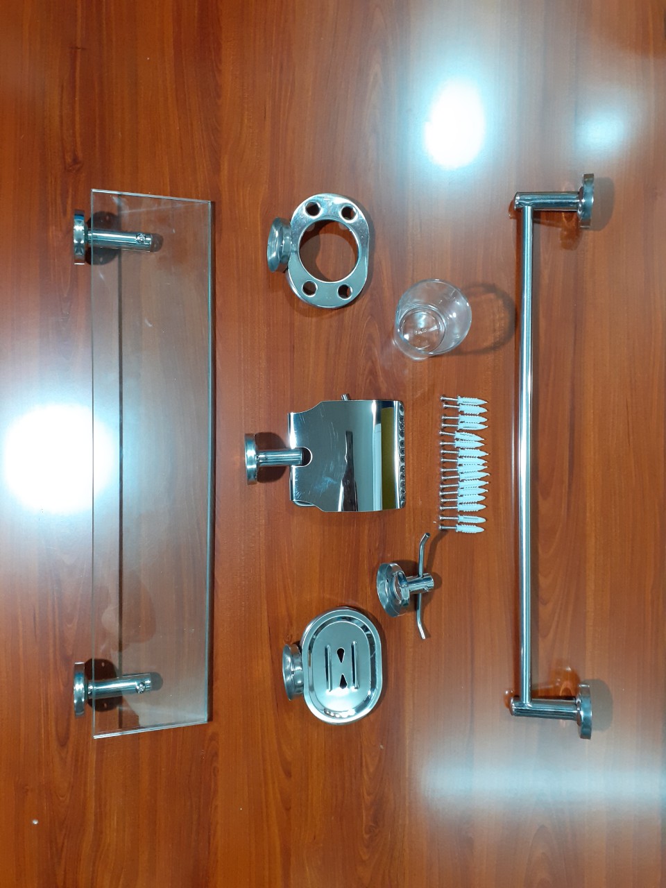 Bộ Phụ kiện 6 món INOX giá rẻ