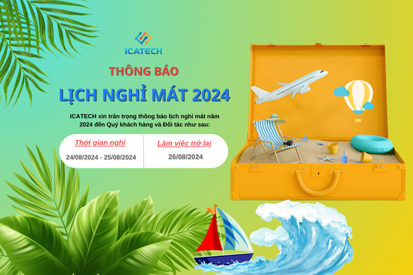 Thông Báo Lịch Nghỉ Mát của Công ty ICATECH
