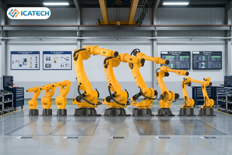Cánh Tay Robot AIR280-2700 – Top Robot Tải Trọng Lớn Chính Xác Cao
