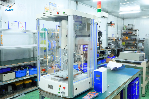 Tối ưu hóa sản xuất với máy hàn thiếc tự động HT ASD-0101